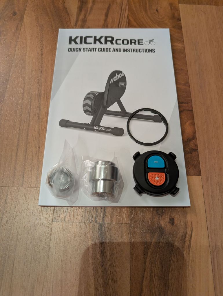 Used Wahoo KICKR Core - Zwift Click & Cog v2 bike — image 4 of 5