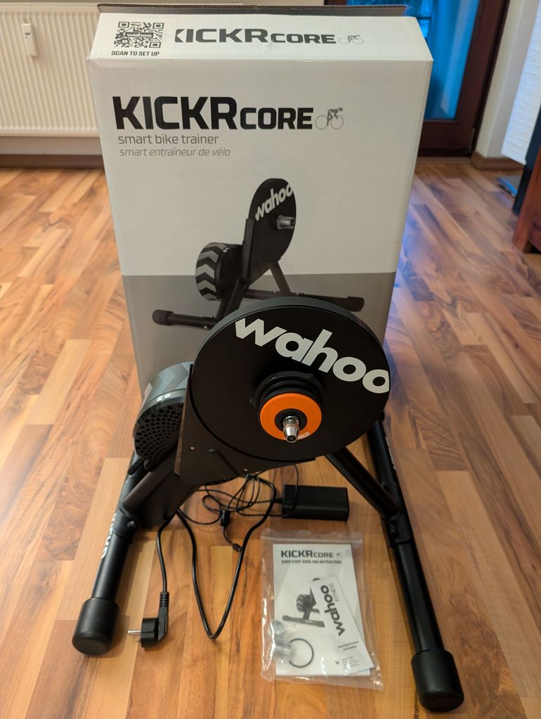 Used Wahoo KICKR Core - Zwift Click & Cog v2 bike — image 1 of 5