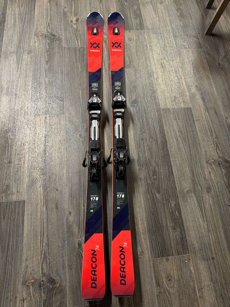 Gebrauchtes Volkl Deacon 74 178 Allmountain Ski 2024 Skiing & Skitouring