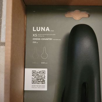 Used Fizik Luna X5 155mm Taglia L 2026 bike — image 4 of 6