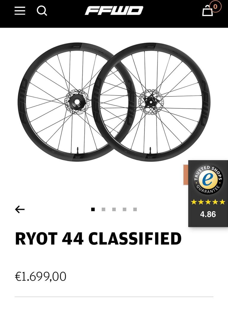 Used fast forward RYOT 44 2024 bike — image 2 of 7