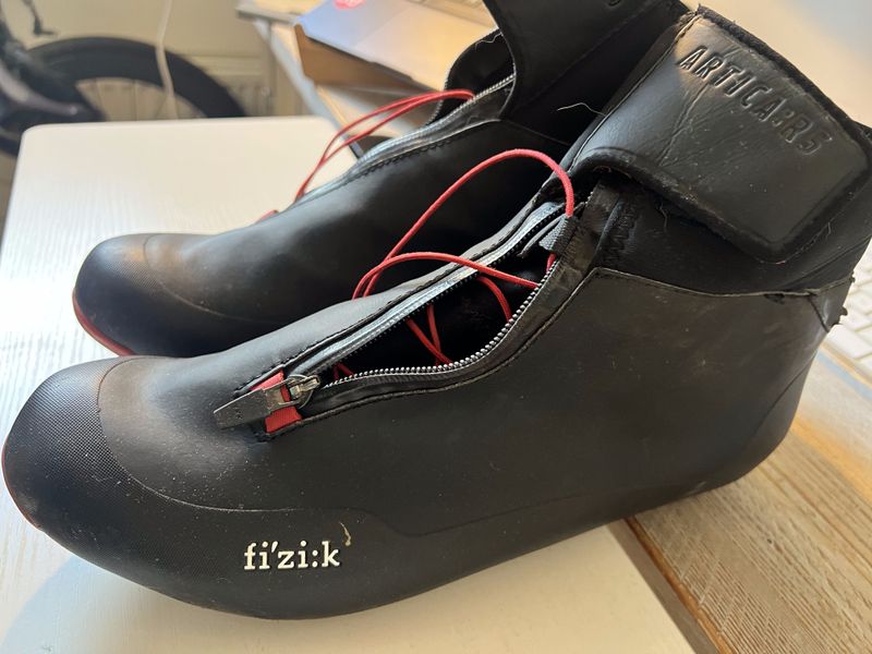 Used Fizik Artica Winter Road Shoes Size 45 Cycling Shoes