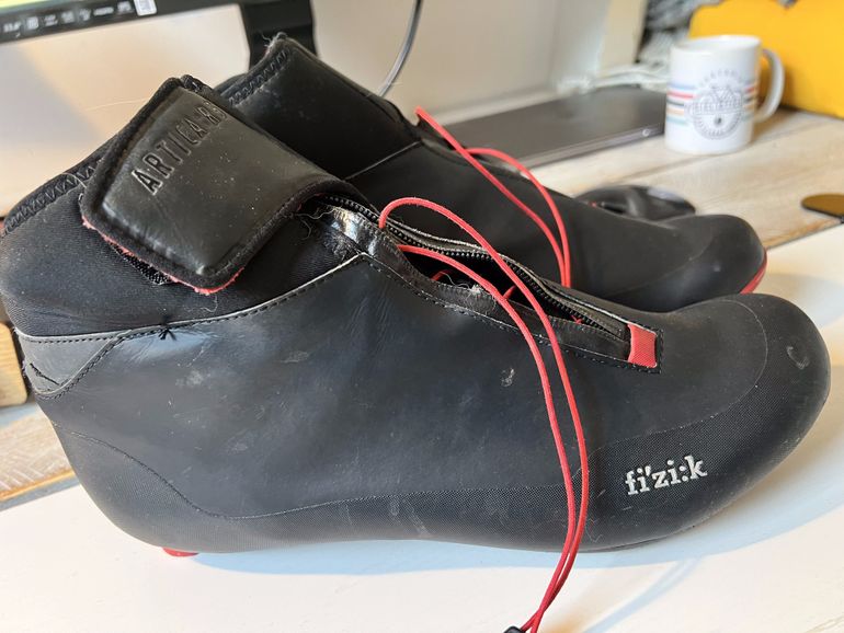 Used Fizik Artica Winter Road Shoes Size 45 bike — image 5 of 6