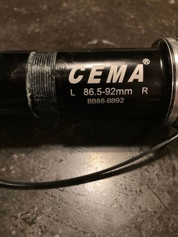 Gebrauchtes Cema Interlock ceramic bottom bracket Drivetrain & Pedals