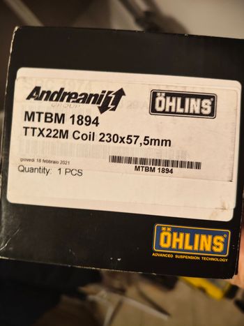 Used Öhlins TTX22m.2 230x57.5 2021 bike