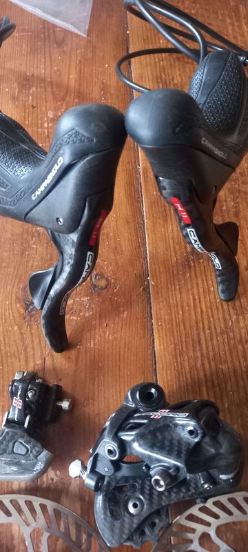 Brugt Campagnolo Record H11 Disc Groupset bike — billede 4 af 7
