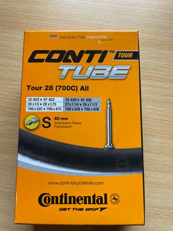 Used Continental Conti Tube Tour 28 (700C) bike