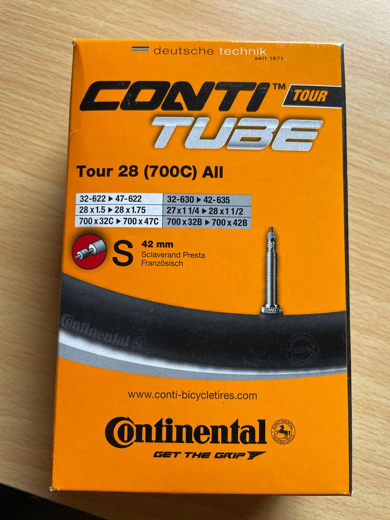 Used Continental Conti Tube Tour 28 (700C) Presta 42mm bike — image 1 of 3