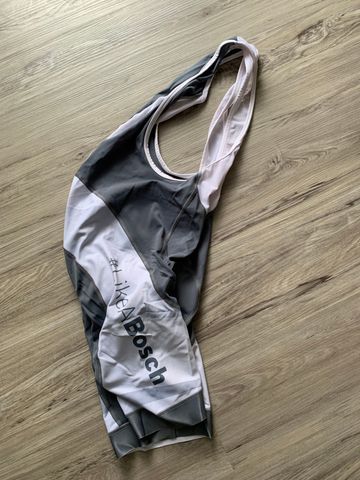 Brugt Bosch Radhose mit Träger und Polster Gr M Cycling Clothing