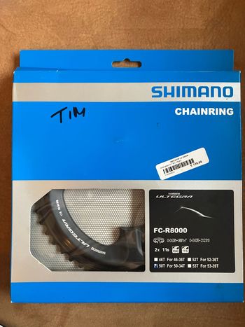Shimano, Ultegra Chainring FC-R8000 50T