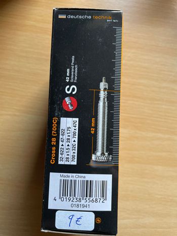 Used Continental ContiTube Cross 28 (700C) Presta 42mm bike — image 3 of 4