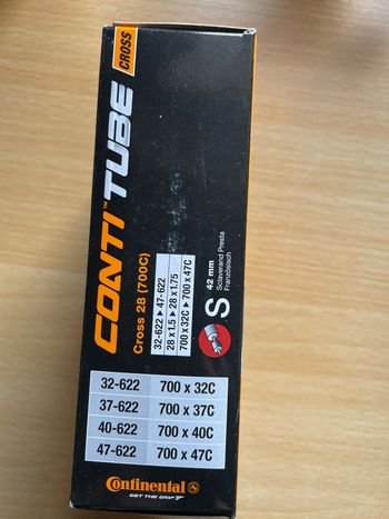 Used Continental ContiTube Cross 28 (700C) Presta 42mm bike — image 2 of 4
