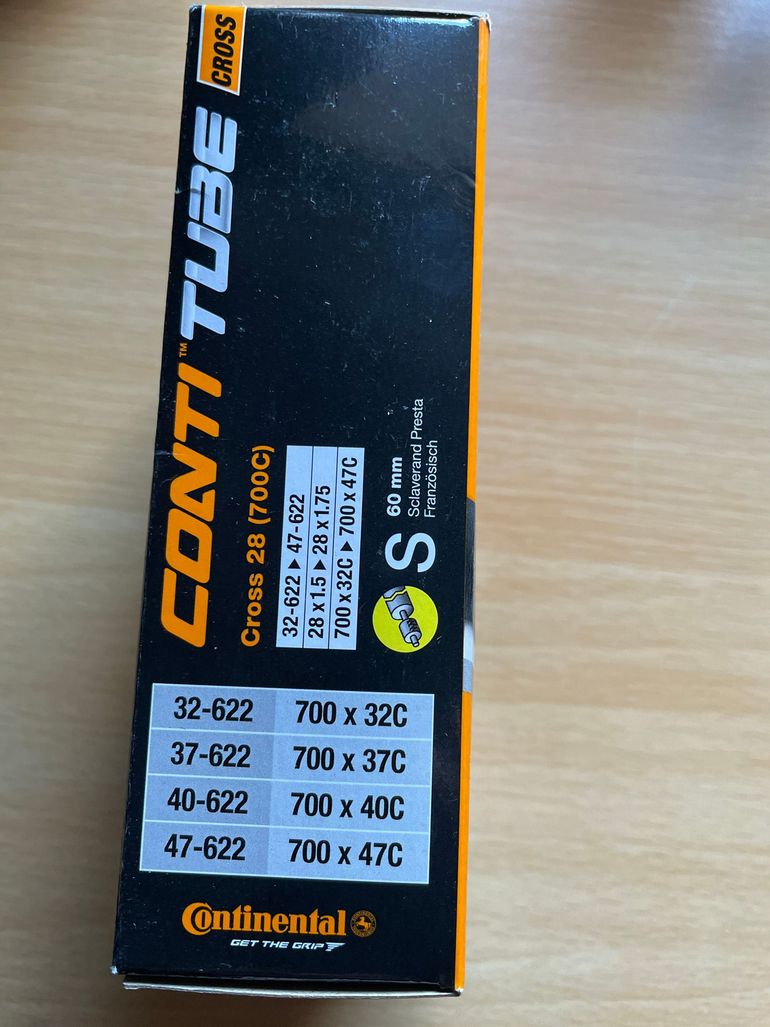 Used Continental ContiTube Cross 28 (700C) Presta 60mm bike — image 2 of 4