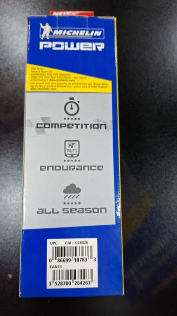 Brugt Michelin Competition 700x25c 2025 bike — billede 3 af 5