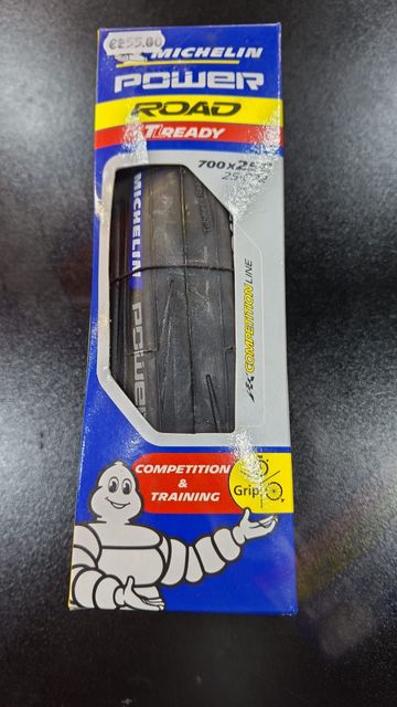 Used Michelin Power Road TL Ready 700x25c 2025 Tyres & Tubes