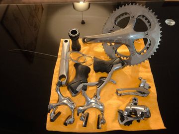 Shimano Dura-Ace FC-7800 grupo 2003 Drivetrain & Pedals usato