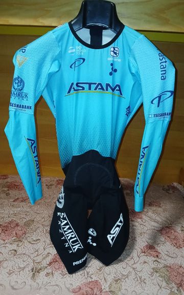 Giordana Astana Cycling Body Cycling Clothing usato