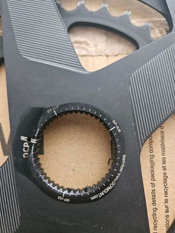 Rotor, Qrings 52/36 ovale