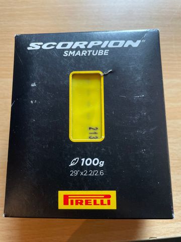 Used Pirelli Scorpion Smartube 29”x2.2/2.6 100g Tyres & Tubes