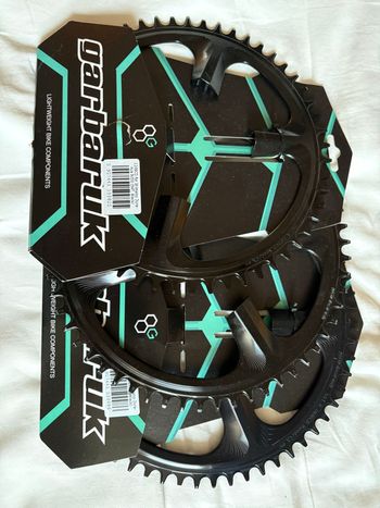 Gabaruk, Kettenblatt Round 1-fach narrow-wide LK 110 mm Shimano FC-R9100 asymmetrisch