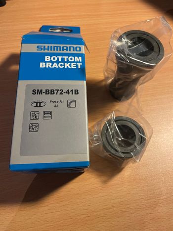 Used Shimano SM-BB72-41B Press-Fit BB 86.5mm bike — image 3 of 3