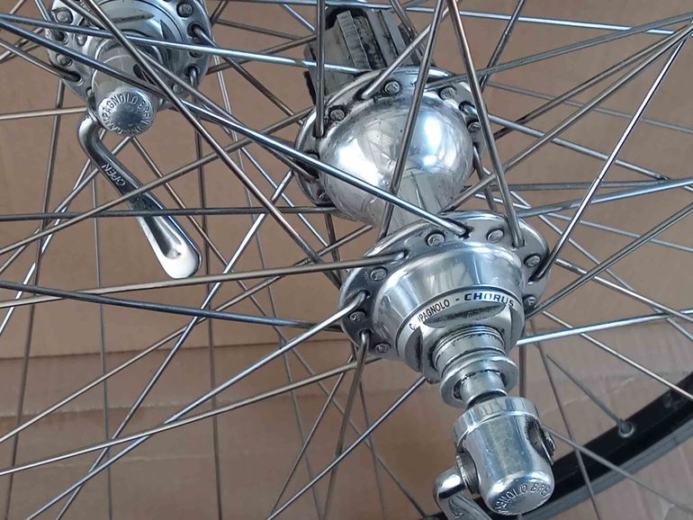 Used Campagnolo Chorus Wheelset with Mavic Open Pro Rims 1996 bike — image 2 of 6