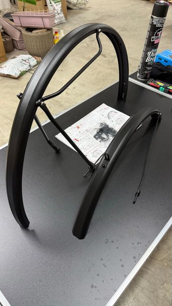 Hebie, ALUMEE Aluminum Mudguard Set 28" 791 40mm