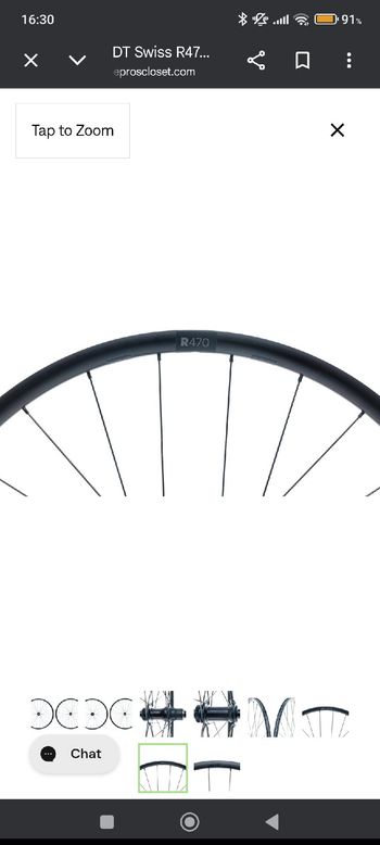 Used Dt Swiss r470 bike — image 2 of 8
