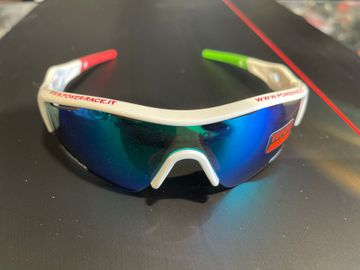 Used Power Race Occhiali da sole Top Gun 3 lenti Cycling Accessories