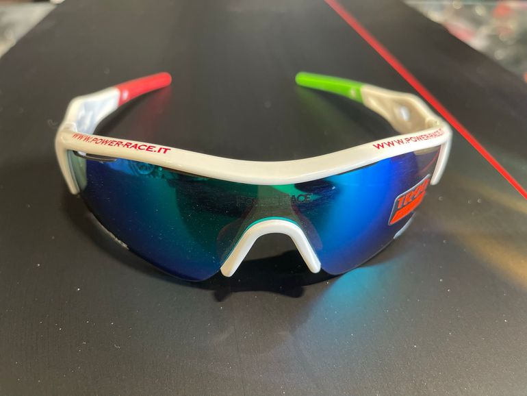 Used Power Race Occhiali da sole Top Gun 3 lenti bike — image 1 of 2