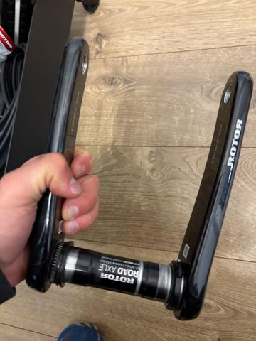 Brugt Rotor ALDHU Crankset 2024 Drivetrain & Pedals