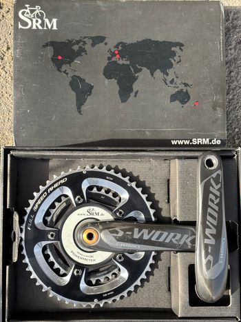 SRM, Powermeter with Specialized Crankset