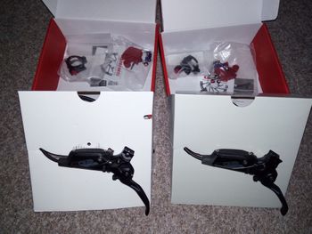 Used Sram G2 RSC Disc Brake, 4 pistons bike