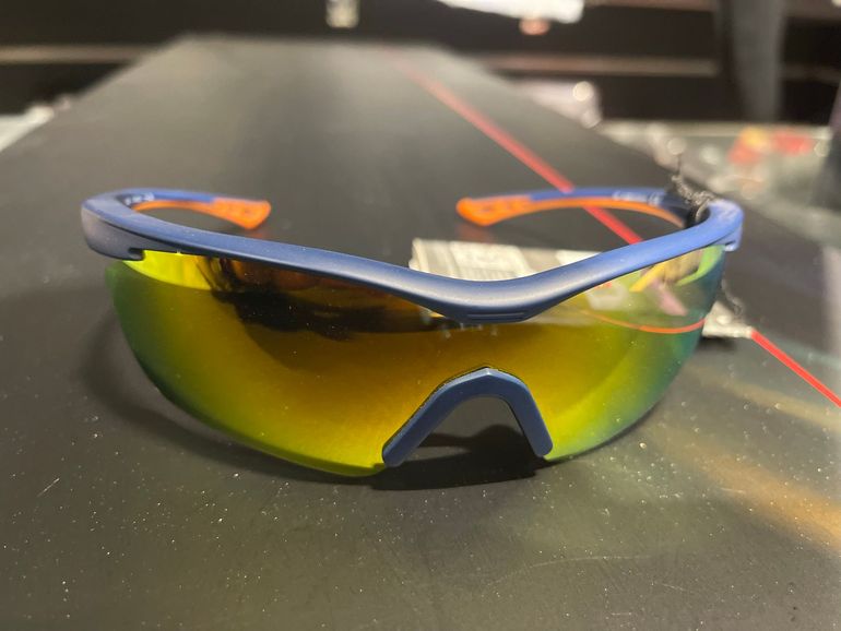 Used RPJ Occhiali da sole ciclismo Sam Blu Navy Matte / Arancio bike — image 1 of 2