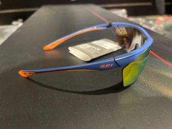 Used RPJ Occhiali da sole ciclismo Sam Blu Navy Matte / Arancio bike — image 2 of 2