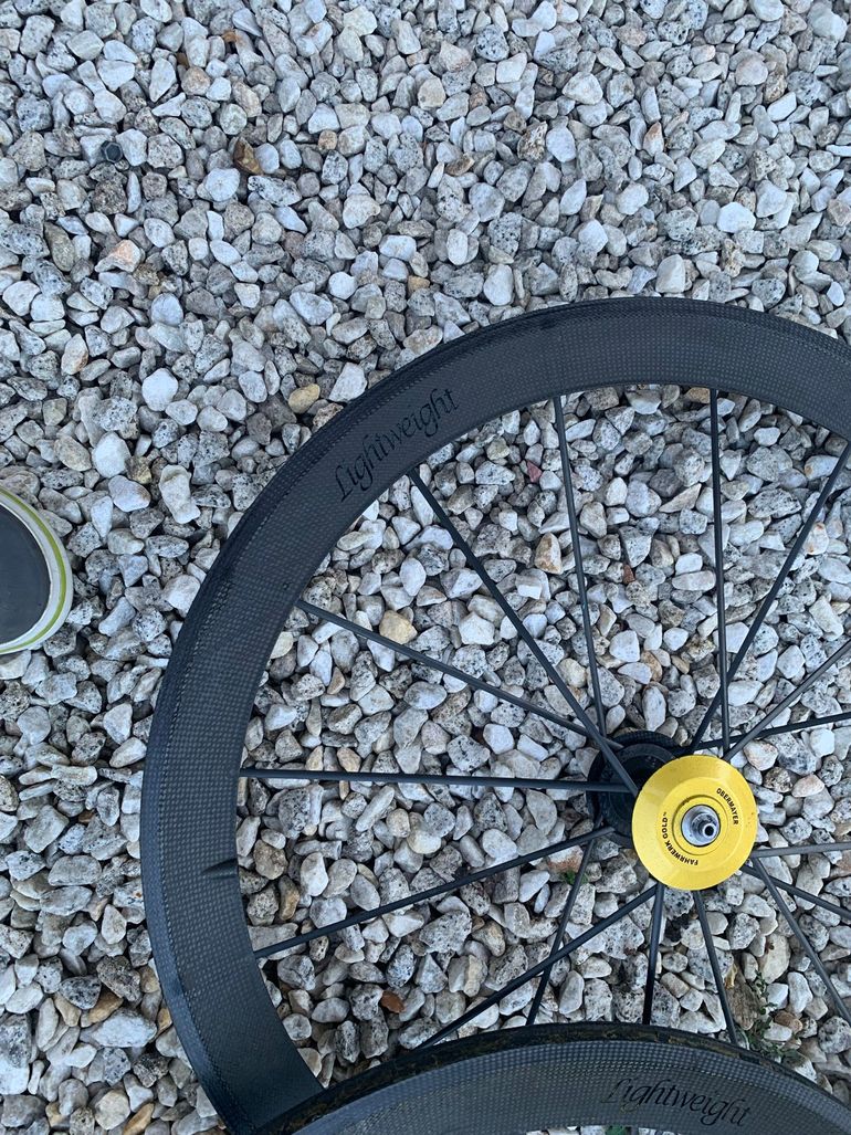 Brugt Lightweight Obermayer gold edition bike — billede 11 af 12