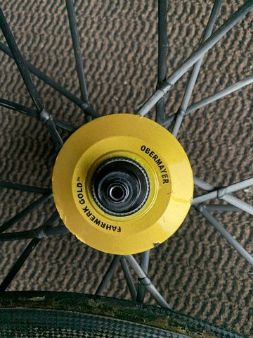 Gebrauchtes Lightweight Obermayer gold edition bike — Bild 8 von 12