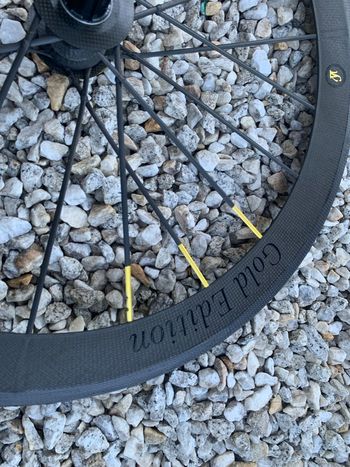 Brugt Lightweight Obermayer gold edition bike — billede 10 af 12