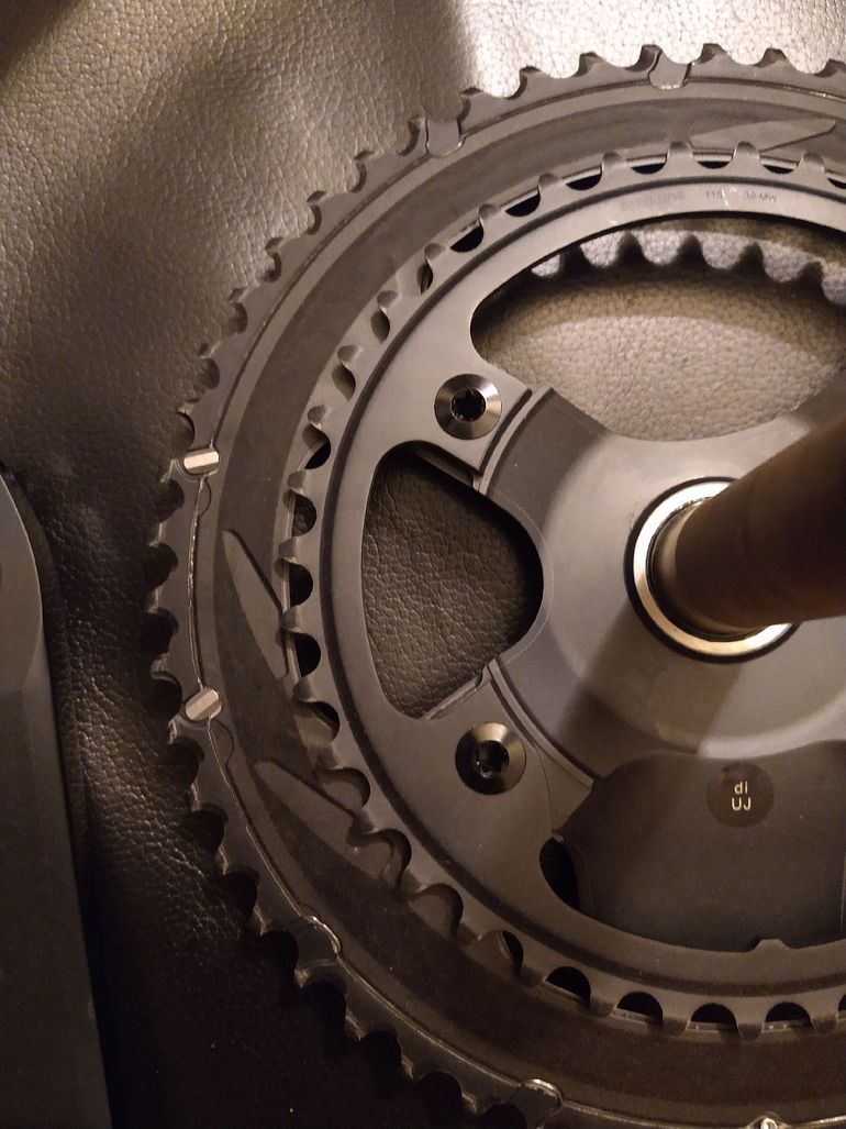Used Shimano Ultegra 11 Speed Crankset FC-R8000 53-39 170mm 2024 bike — image 6 of 9