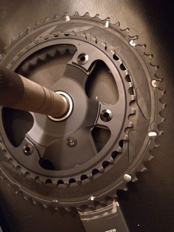 Used Shimano Ultegra 11 Speed Crankset FC-R8000 53-39 170mm 2024 bike — image 5 of 9