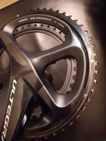 Used Shimano Ultegra 11 Speed Crankset FC-R8000 53-39 170mm 2024 bike — image 7 of 9