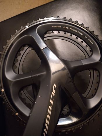 Used Shimano Ultegra 11 Speed Crankset FC-R8000 53-39 170mm 2024 bike — image 4 of 9
