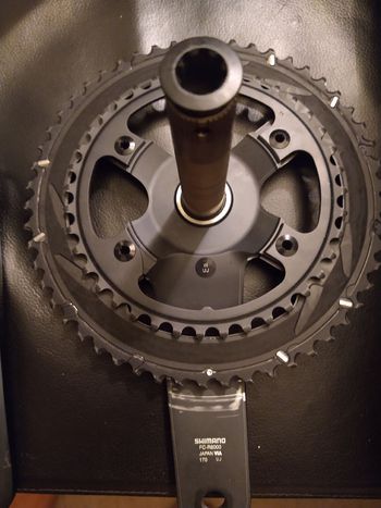 Used Shimano Ultegra 11 Speed Crankset FC-R8000 53-39 170mm 2024 bike — image 2 of 9