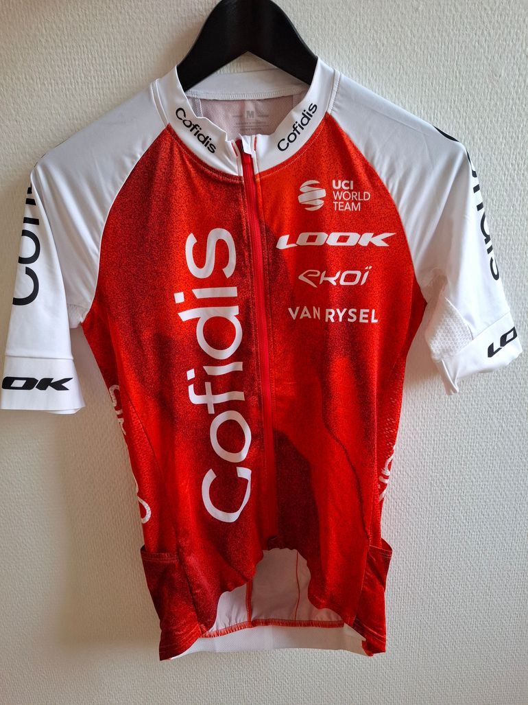 Maillot Cyclisme Vintage Cofidis Nalini - Taille M - Manches Courtes