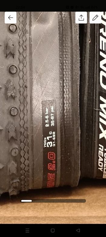 Used Vittoria Pneumatico Tubeless bike — image 7 of 7