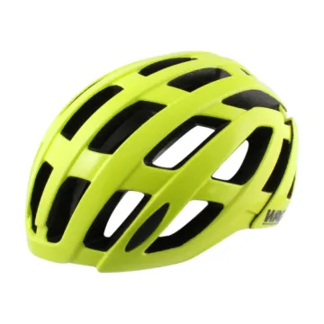 Used Wag Casco bici da corsa caschetto mtb unisex regolabile L giallo fluo 2025 Cycling Accessories