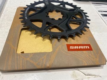 Brugt Sram X0 Eagle T-Type 34T Direct Mount Chainring 2025 bike — billede 3 af 3