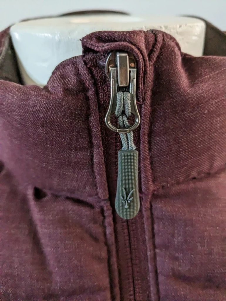 Used Ibex Full Zip Goose Down Puffer Jacket bike — image 3 of 8