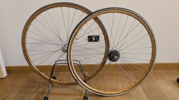Gebrauchtes Campagnolo Coppia ruote vintage in legno Wheels
