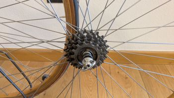 Used Campagnolo Coppia ruote vintage in legno bike — image 3 of 5
